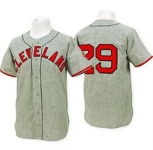 Youth Majestic Cleveland Indians #29 Satchel Paige Authentic White Home  Cool Base MLB Jersey